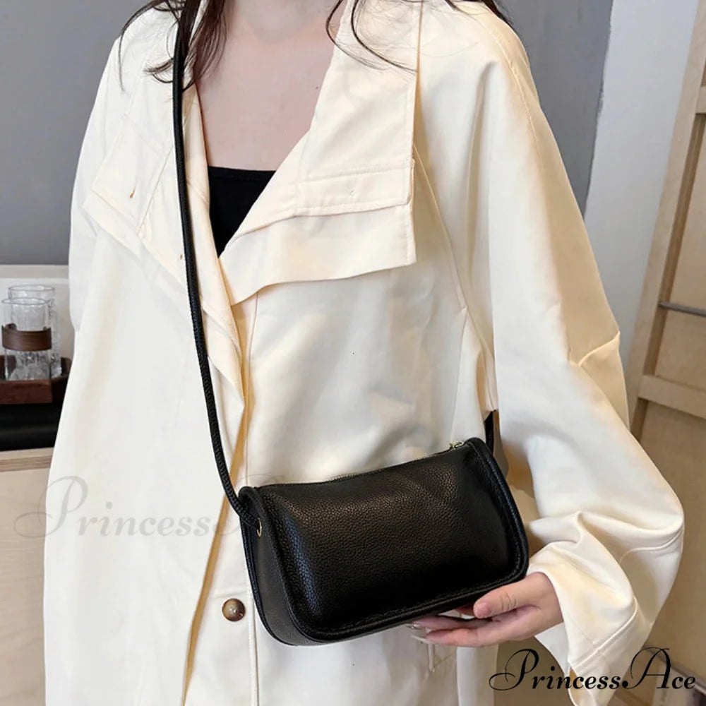 100% Genuine Bovine Hide Leather Crossbody Purse shoulder-250126