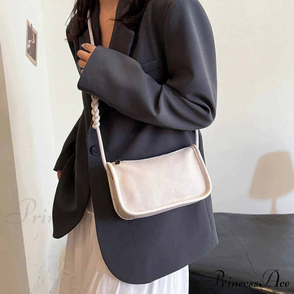 100% Genuine Bovine Hide Leather Crossbody Purse shoulder-250126