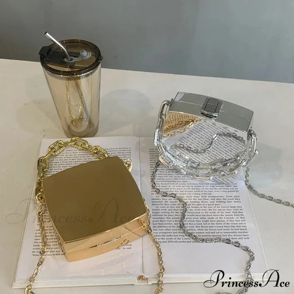 2022 Trend Designer PVC Container Clutch Purse clutchbag-250126