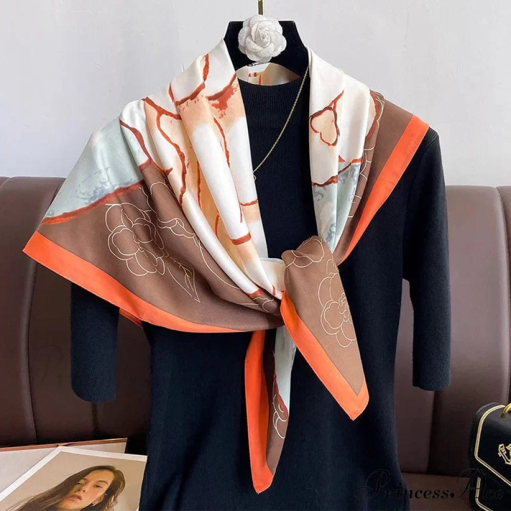 30 Shades Twill Silk Hijab Scarf scarf-241228