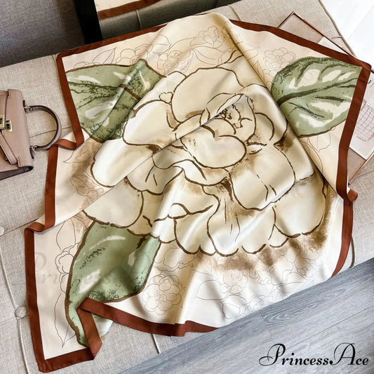 30 Shades Twill Silk Hijab Scarf Color1 / One Size scarf-241228