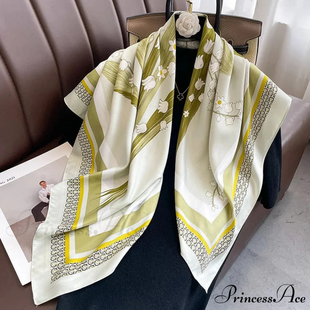 30 Shades Twill Silk Hijab Scarf Color26 / One Size scarf-241228