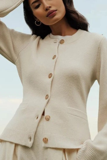 Soft Plush Relaxed Cardigan