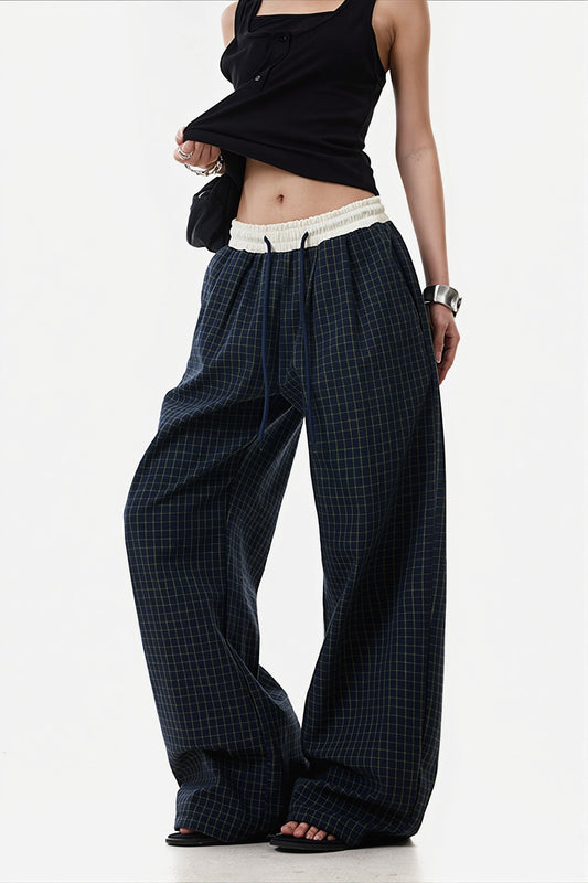 Low Rise Baggy Wide Leg Pants
