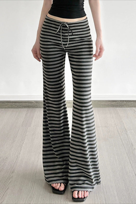 Striped Flare Lounge Pants