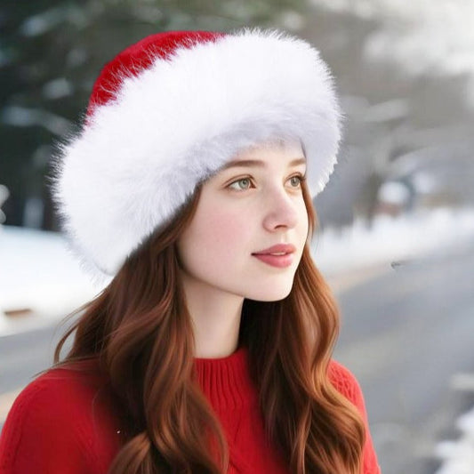 Cozy Fleece Lined Christmas Hat