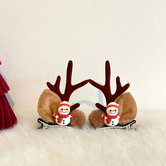 Cute Antler Ears Headband Christmas Hair Accessory