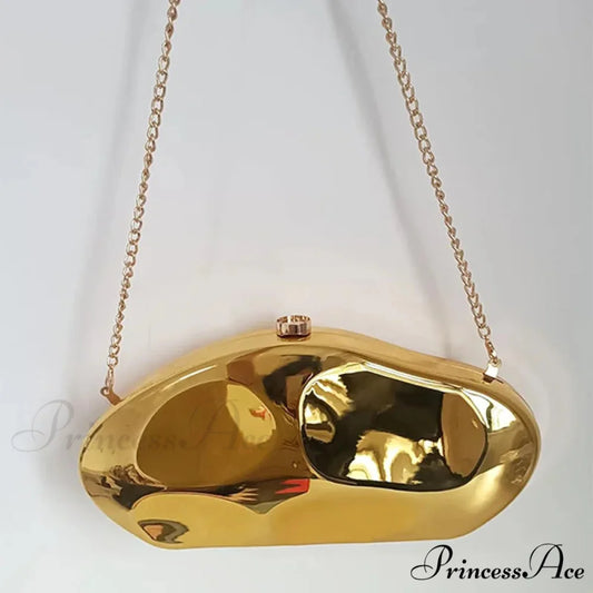 Acrylic Geometric Form Evening Clutch wristlet-250126