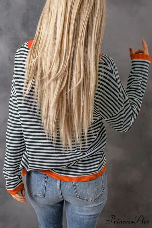 All Around The Charming Way Striped Top