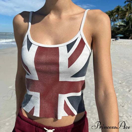 Alliance Jack Spaghetti Short Top red / S croptop-250223