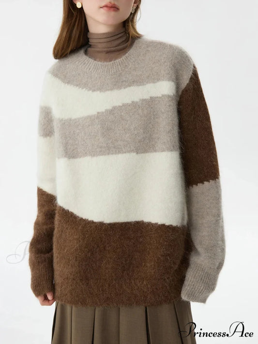 Alpaca Stylish Baggy Cozy Jumper Jumper gray / XS swraters-241228