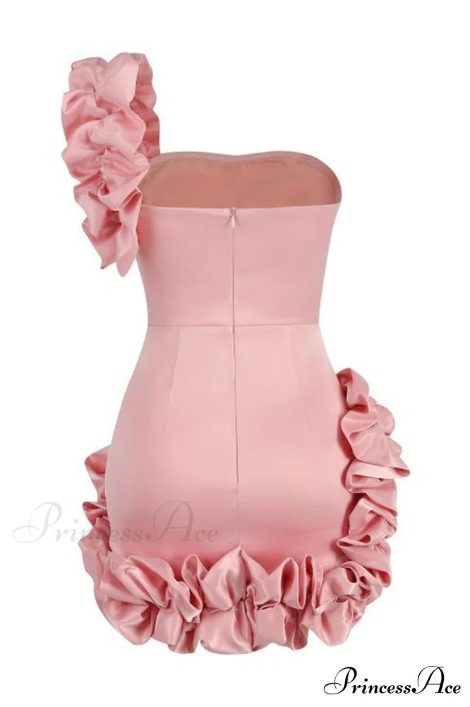 Alyssa Satin Stylish Mini Dress