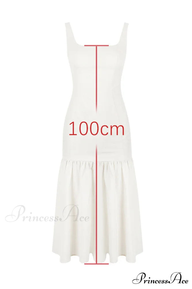 Amore Dropped Stylish Waist Midi Dress