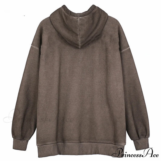 Angel Dark Print Streetwear Hoody Jacket