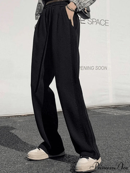 Ankle Flare Graceful Black Cargo Jeans