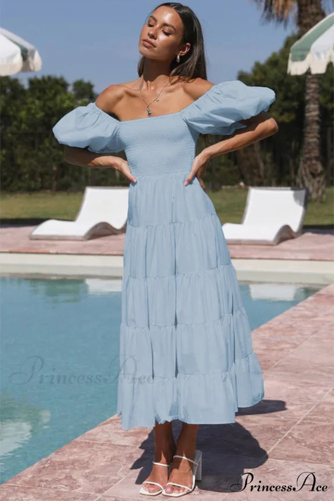 Anne Elegant Tiered Dress