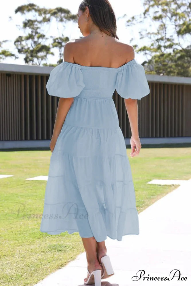 Anne Elegant Tiered Dress
