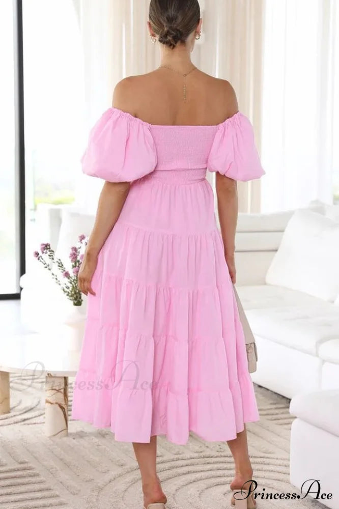 Anne Elegant Tiered Dress