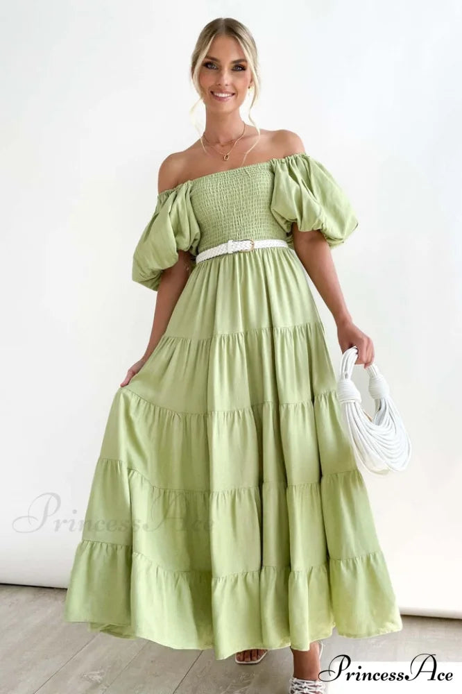Anne Elegant Tiered Dress