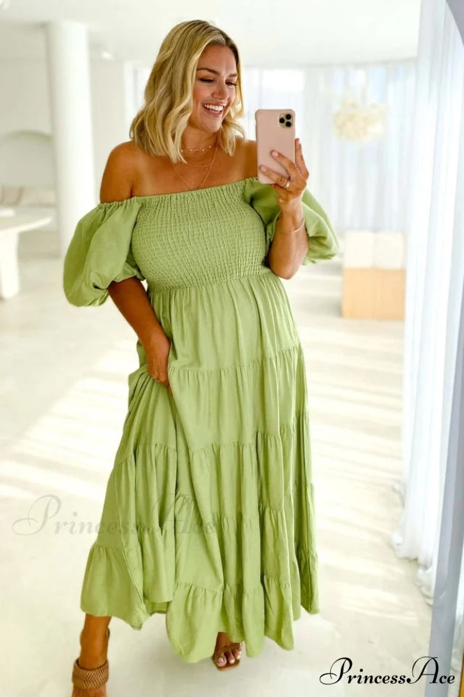 Anne Elegant Tiered Dress