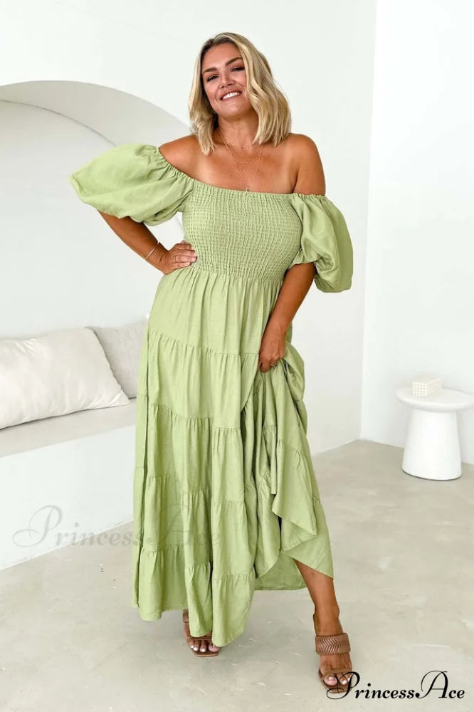 Anne Elegant Tiered Dress