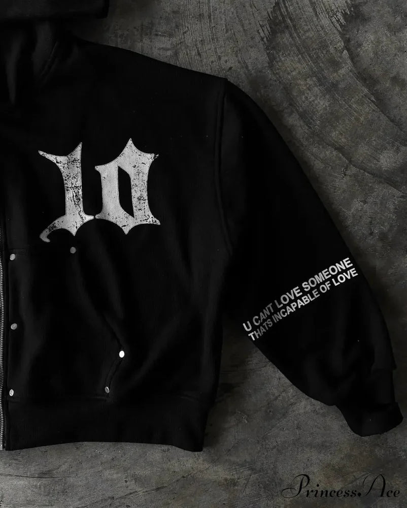 Antique Dark Zip Hoodie hoodies-241228