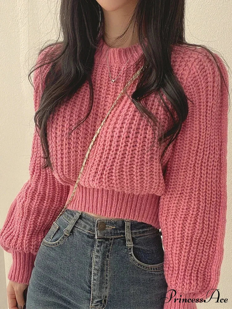 Antique Lantern Extended Sleeve Jumper swraters-241228