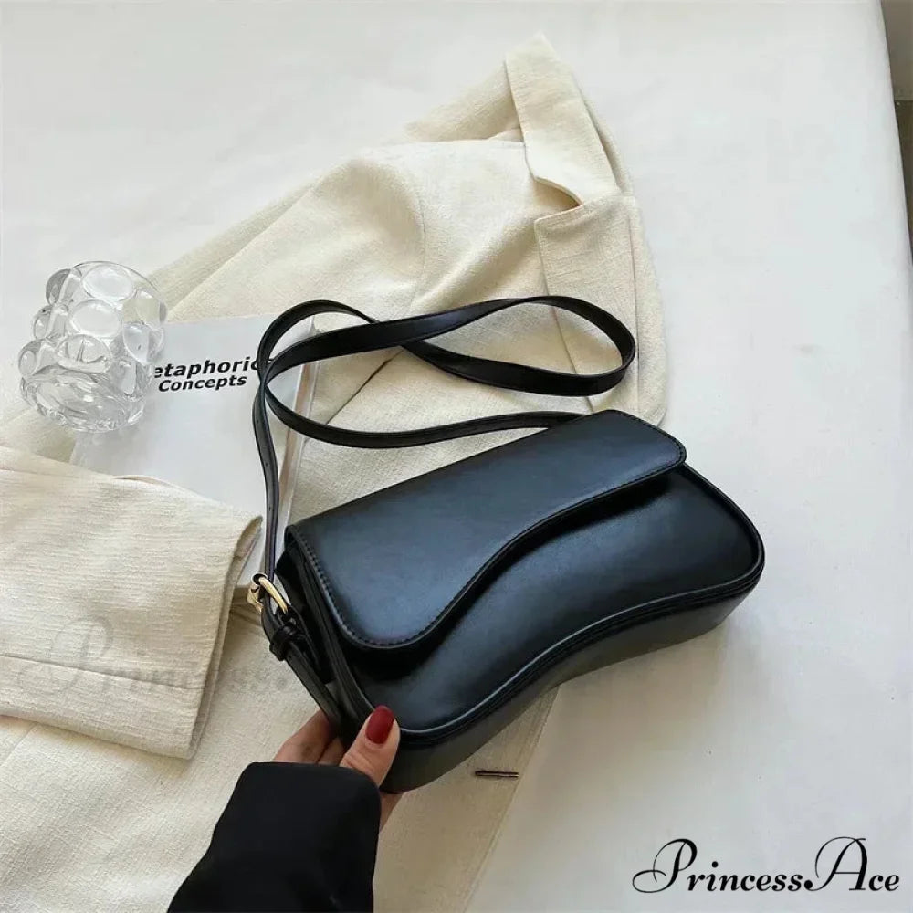 Antique Leather Designer Crossbody Shoulder Bag shoulder-250126