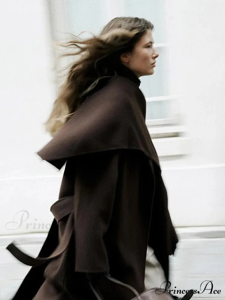 Antique Tan Wool Mix coat coats-241228