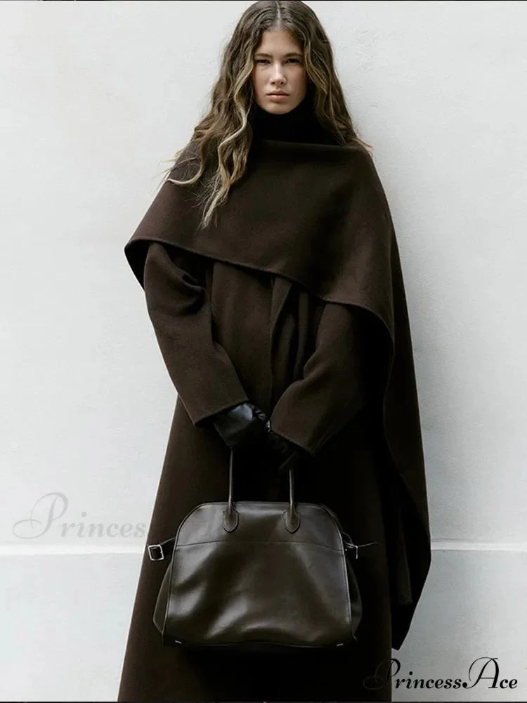 Antique Tan Wool Mix coat coats-241228