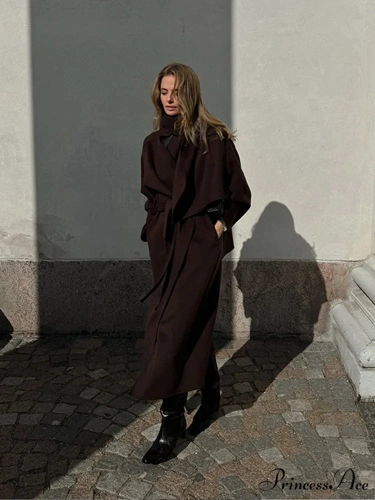 Antique Tan Wool Mix coat coats-241228