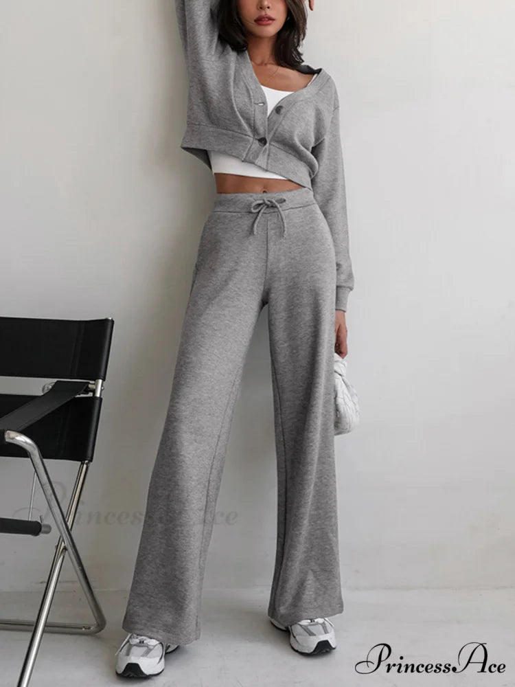 Athflow Charming Sweatpants Grey / XS