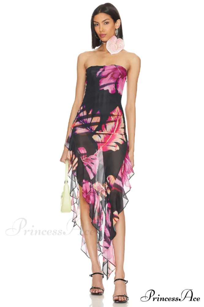Atlas Tropical Stylish Leaf Dress
