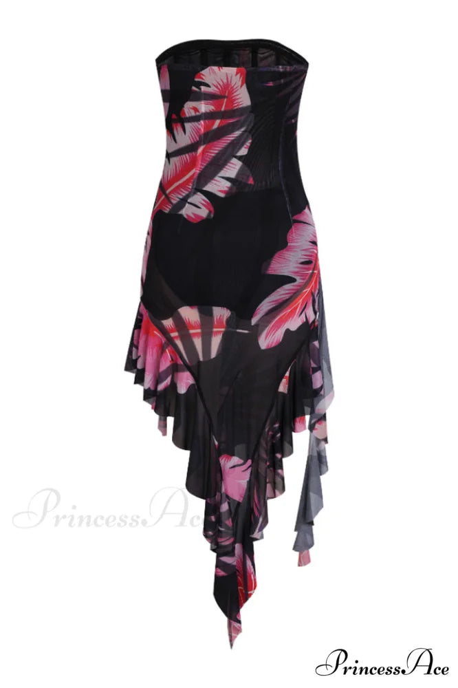 Atlas Tropical Stylish Leaf Dress
