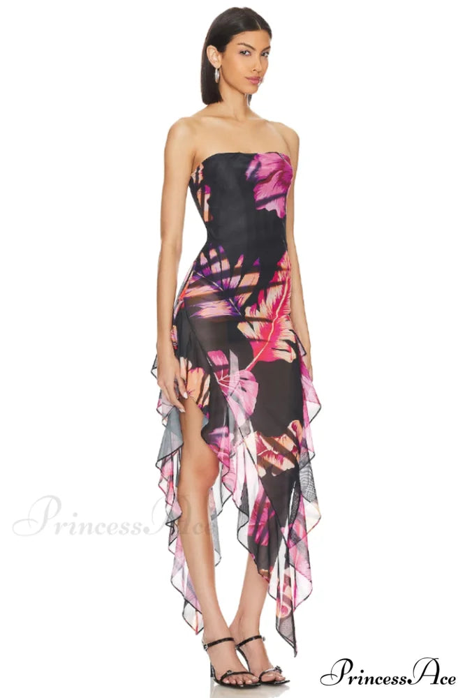 Atlas Tropical Stylish Leaf Dress