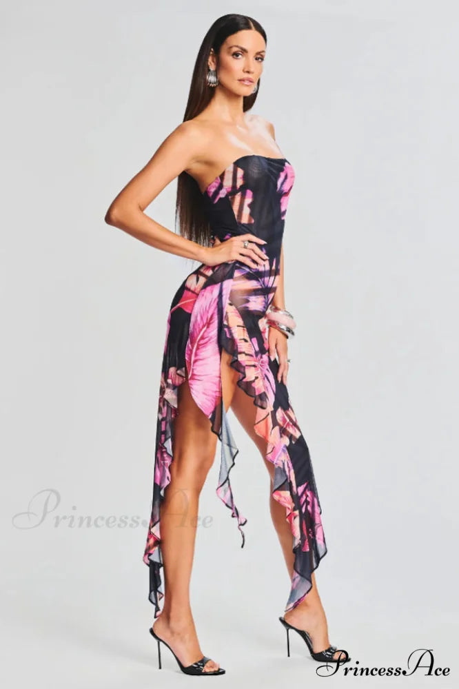 Atlas Tropical Stylish Leaf Dress