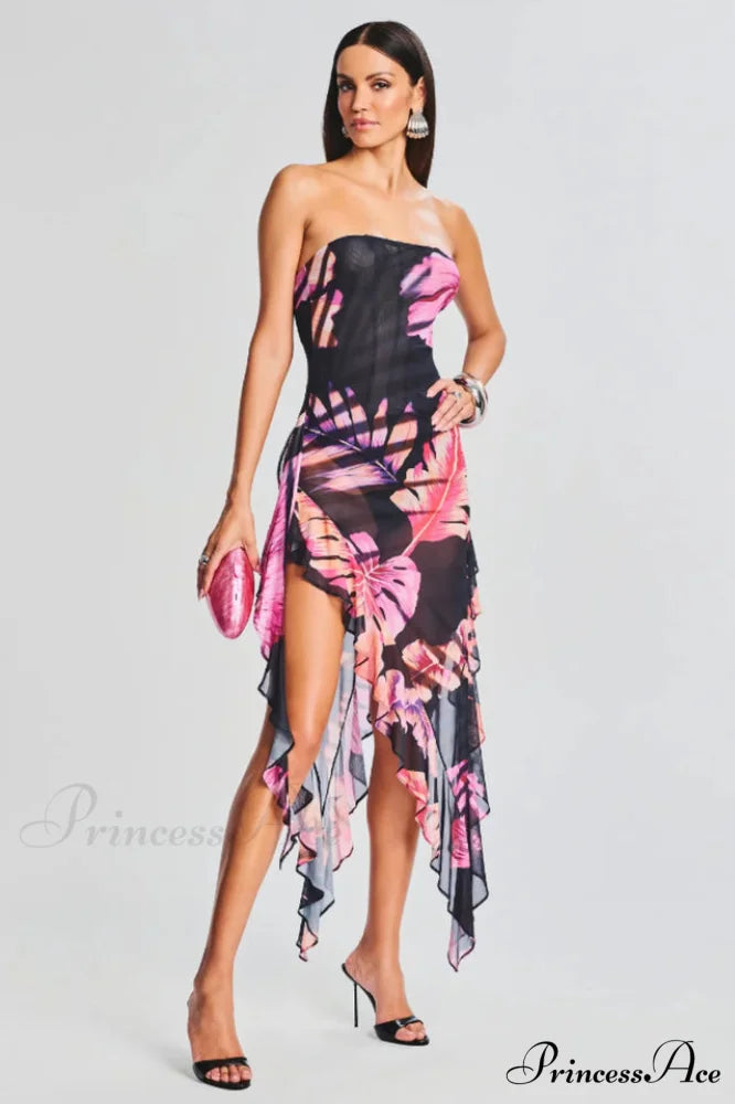 Atlas Tropical Stylish Leaf Dress