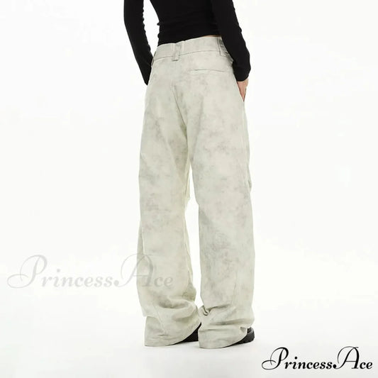 Baggy Straight Tie Dye Y2K Urban Trousers pants-241228