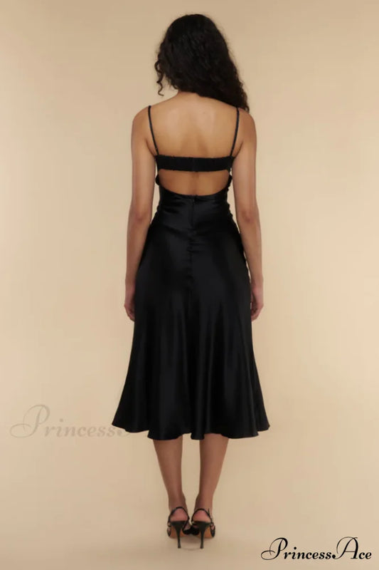 Ballet Elegant Dress Noir