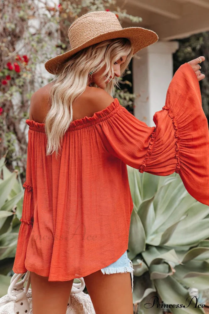 Bamboo Flare Stylish Sleeve T-shirt