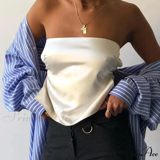 Bandage Bustier Crop Top croptop-250223