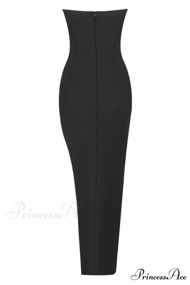 Baroque Pearl Stylish Chest Cup Dress