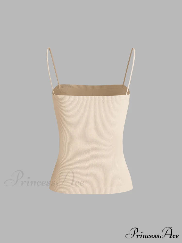 Basic Cami Graceful Padded Tank Top