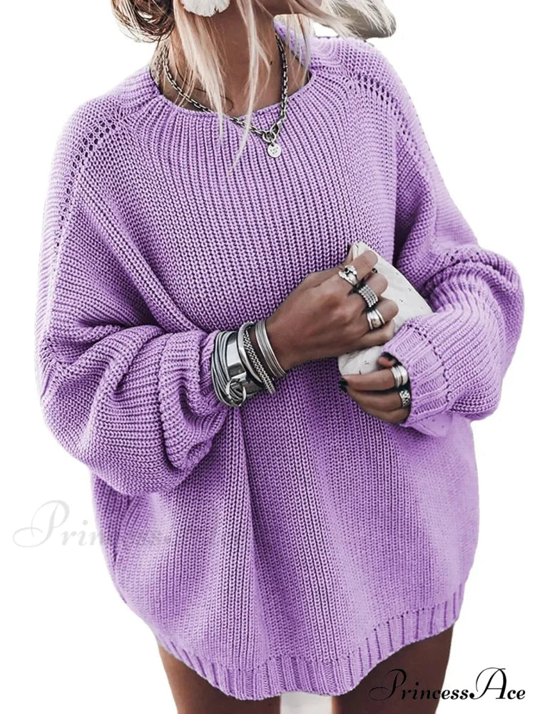 Basic Knit Stretchy Cold-Weather Jumper swraters-241228