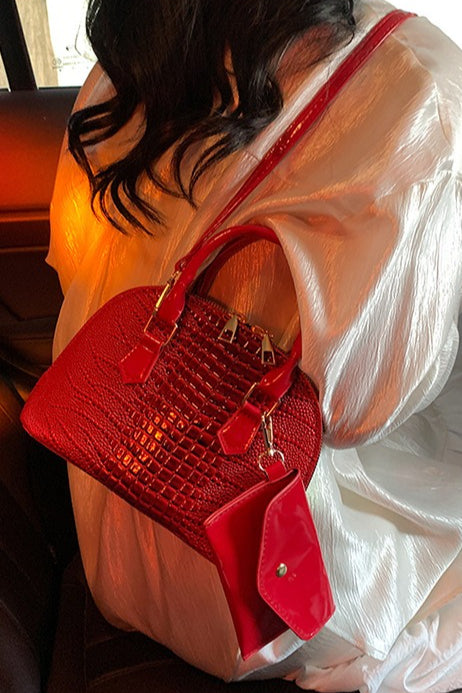 Minimalist PU Shell Small Crossbody Bag