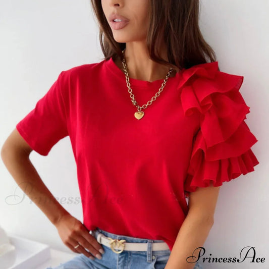 Beatrice Top Red / S