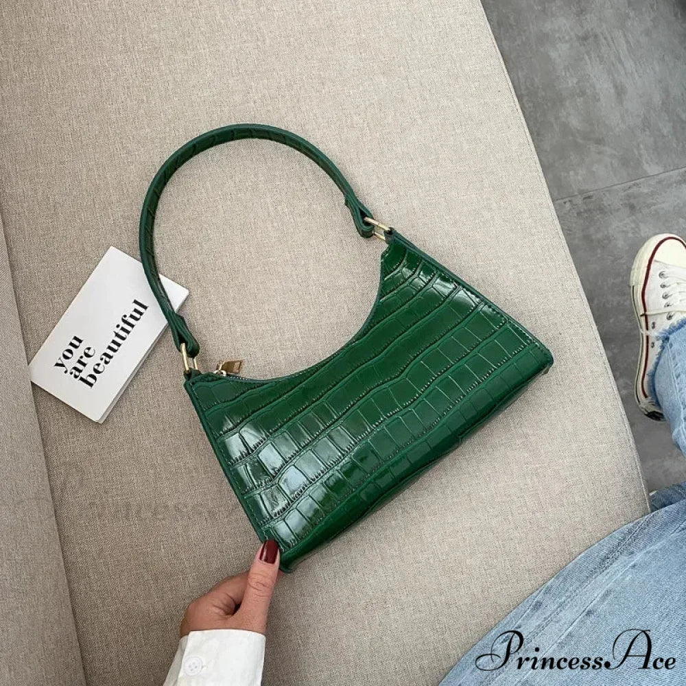 Beautiful Vintage Leather Shopping Shoulder Bag color2 shoulder-250126
