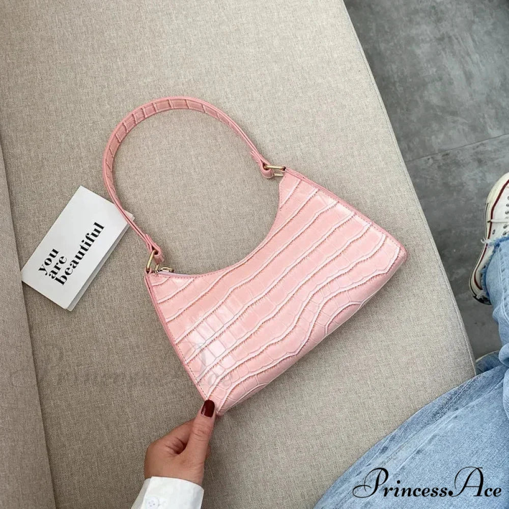 Beautiful Vintage Leather Shopping Shoulder Bag color3 shoulder-250126