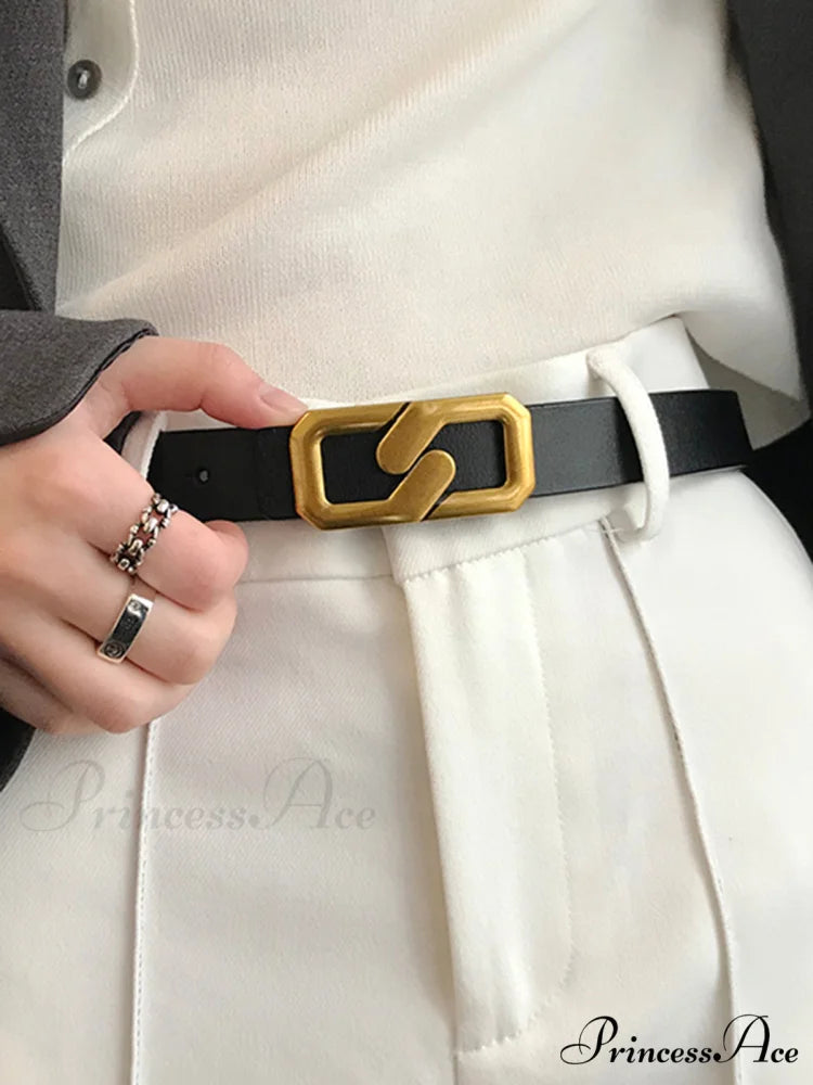 Benny Charming Days Belt BrownishBlack / One Size