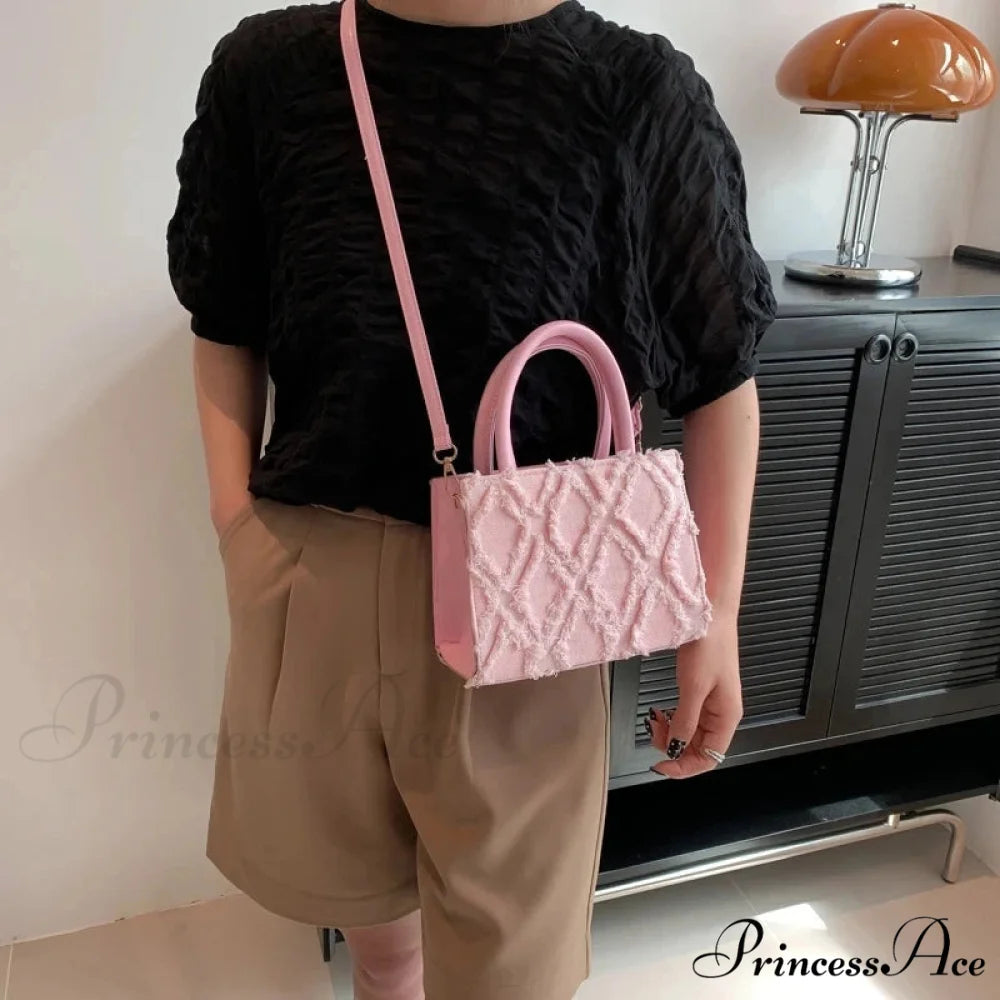 Blue Messenger Bag Summer Stylish Crossbody Purse handbag-250126